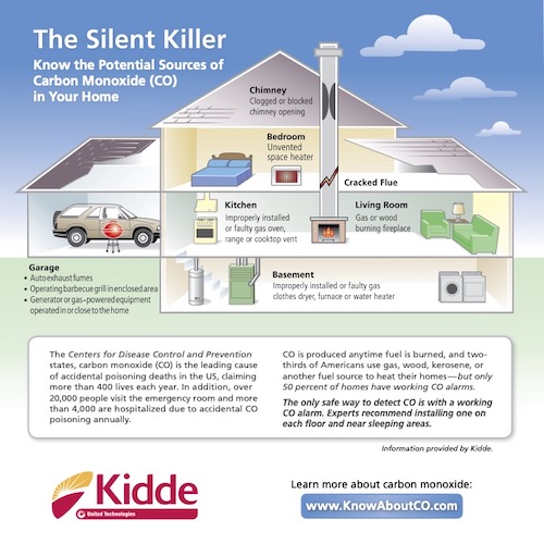 Carbon Monoxide Infographic