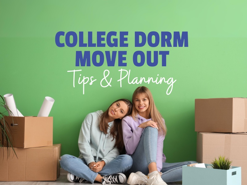 College Dorm Move Out Plan For A Positively Easy Day
