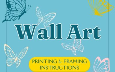 Printable Wall Art For College Dorms And Apartments | Printing Instructions